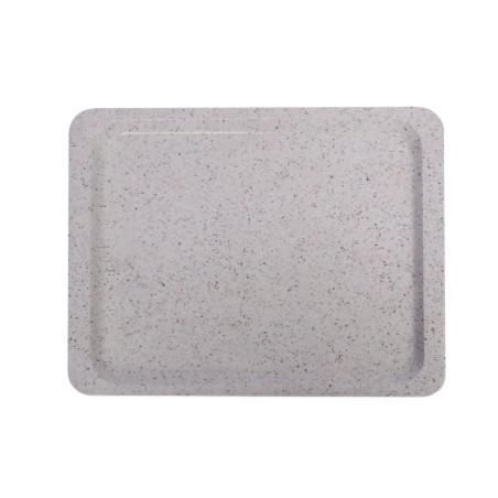Polyester tray for self-service restaurants