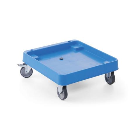Trolley for dishwasher racks