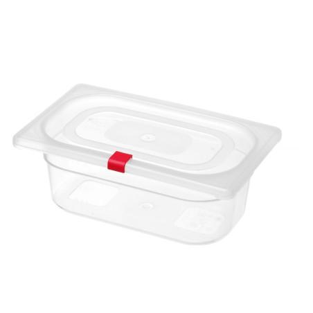 Lid clips for HACCP storage containers - 2