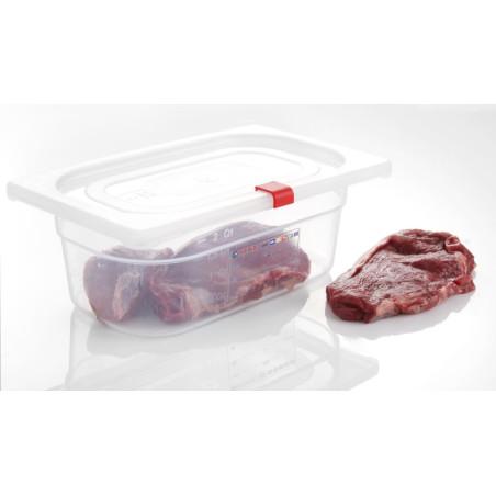 Lid clips for HACCP storage containers - 4