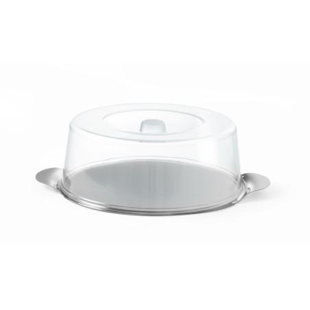 Round tray with cover
