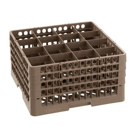 Dishwasher basket, 16 comp.