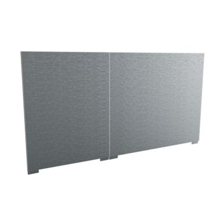 Stainless steel splashback