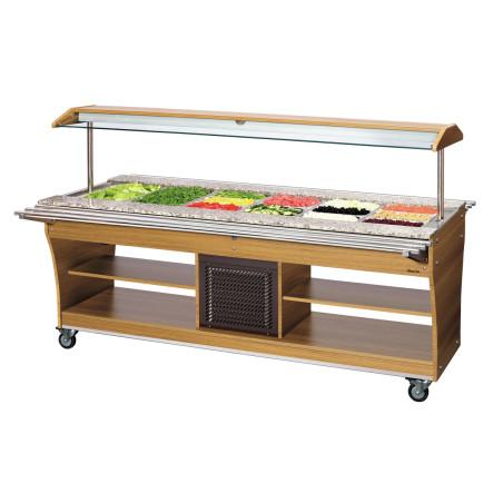 Chariot buffet, froid, 6x 1/1 GN - 2