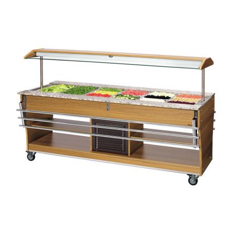 Chariot buffet, froid, 6x 1/1 GN - 3