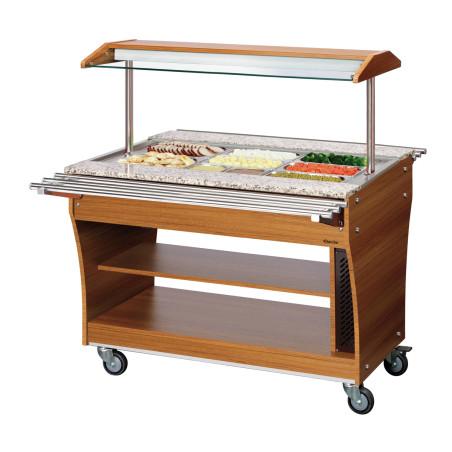 Chariot buffet, chaud, 3x 1/1GN - 2