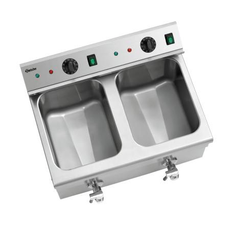 Friteuse à induction 2x8L Plus - 3