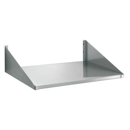Wall-mounting shelf 520x400mm, SS