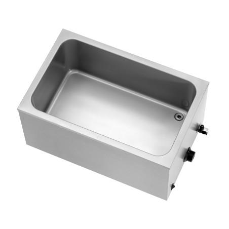 Bain Marie, 1/1GN, 200mm, robinet - 2