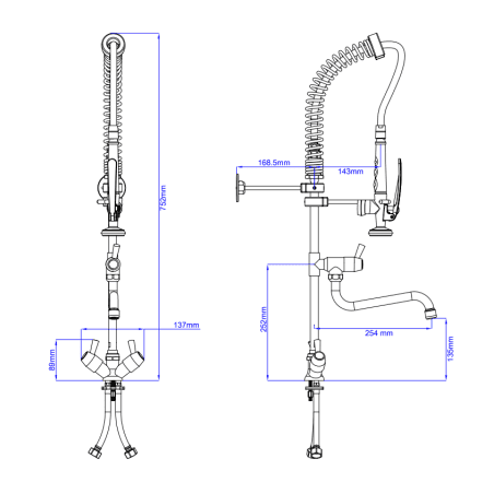 Swan neck shower - 2