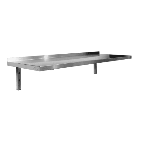 Étagère murale inox