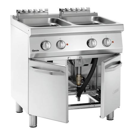 Pasta cooker 700, W800, 2x24L - 2