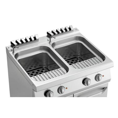 Pasta cooker 700, W800, 2x24L - 3