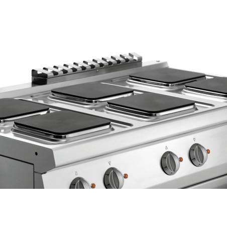 Plan de cuisson él. 700, B1200, 6PL, EBO - 2