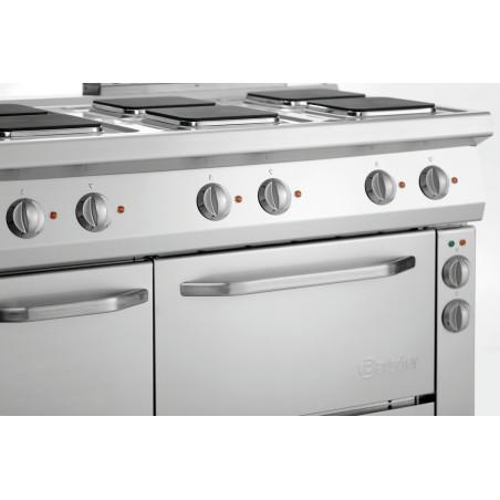 Plan de cuisson él. 700, B1200, 6PL, EBO - 3
