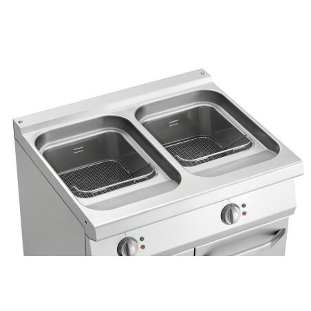 Deep fat fryer 700, W800, 2x15L - 4