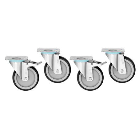 Swivel castors 4S900