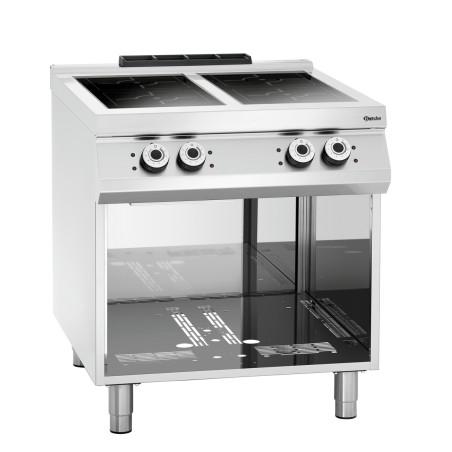 Induction stove, 4 HTzon., OBU - 4