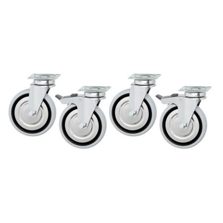 Swivel castors 4AW