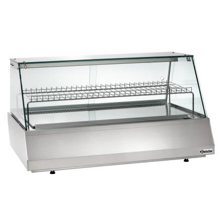 Refr. display 3/1 GN, straight glass - 2