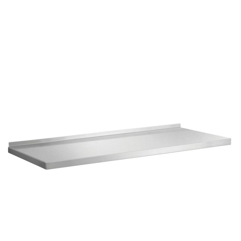 Wall-mounting shelf 600x355x27, SS