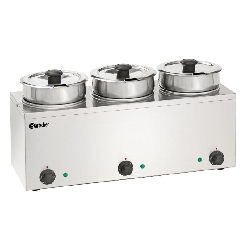 Bain Marie Hotpot, 3x pot, 3,5 L