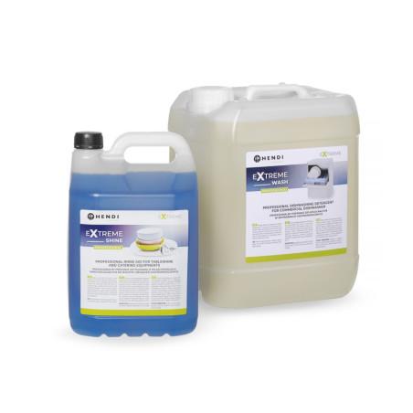 Extreme Wash & Shine Set de détergeant et produit de rinçage pour lave-vaisselle professionnel - 3