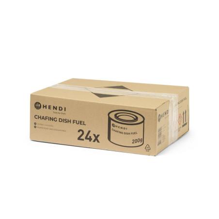 Pâte combustible pour chafing dish en boîte - 4