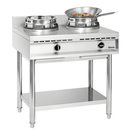 Wok, 2 brûleurs - 1