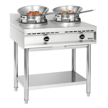 Wok, 2 brûleurs - 2
