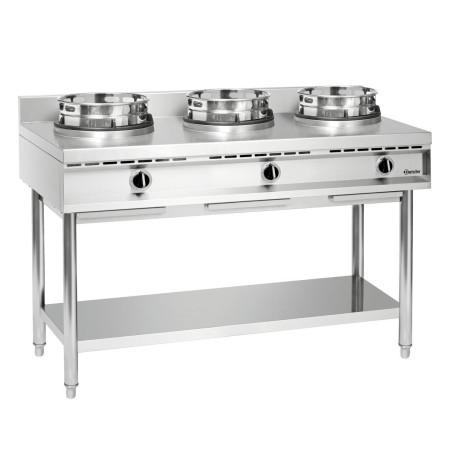 Wok, 3 brûleurs - 3