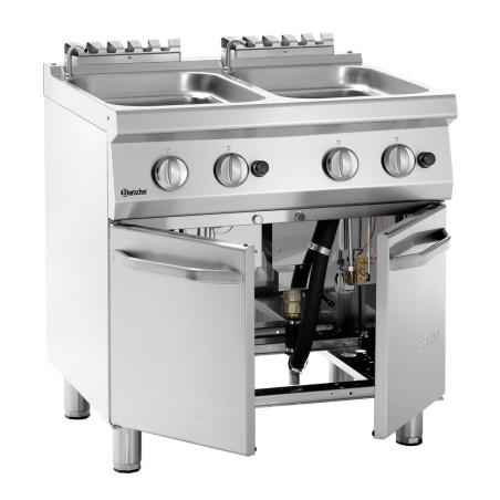 Cuiseur pâtes gaz 700, L800, 2x24L - 2