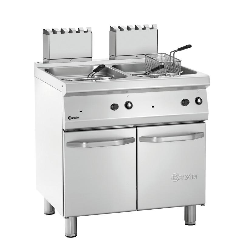 Friteuse gaz 700, L800, 2x15L