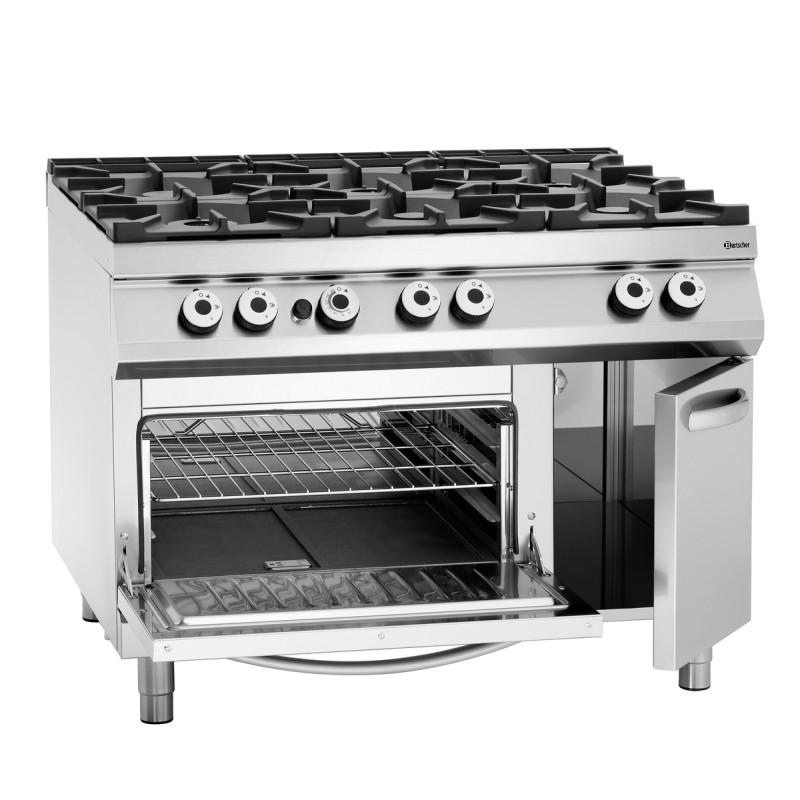 Gas stove, 6BR, gsO 2/1GN, NS