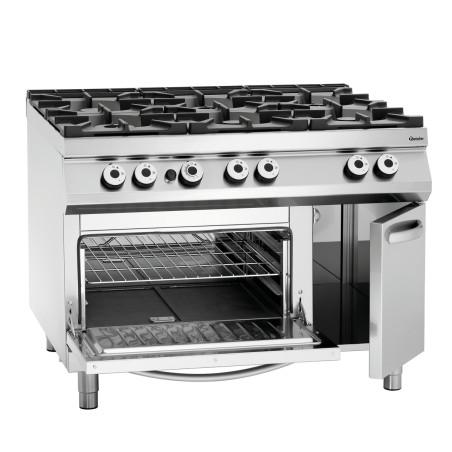 Gas stove, 6BR, gsO 2/1GN, NS - 1