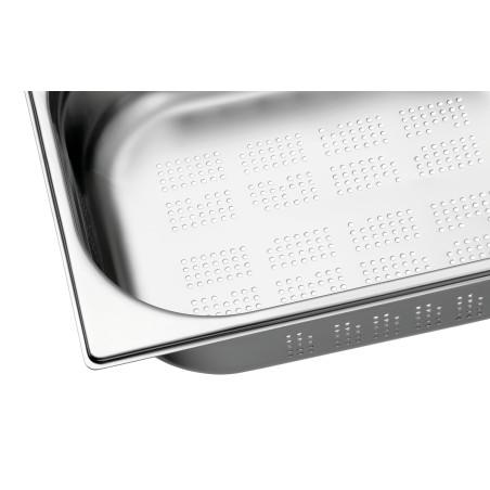 GN container, 1/2, D100, perforated - 3