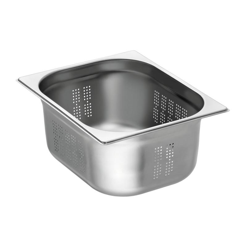GN container, 1/2, D150, perforated