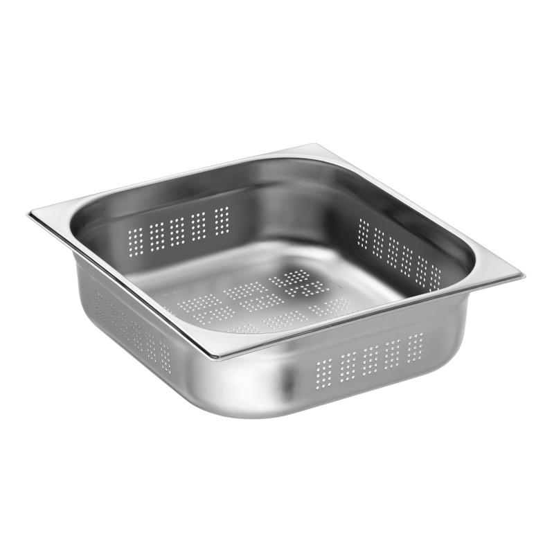 GN container, 2/3, D100, perforated