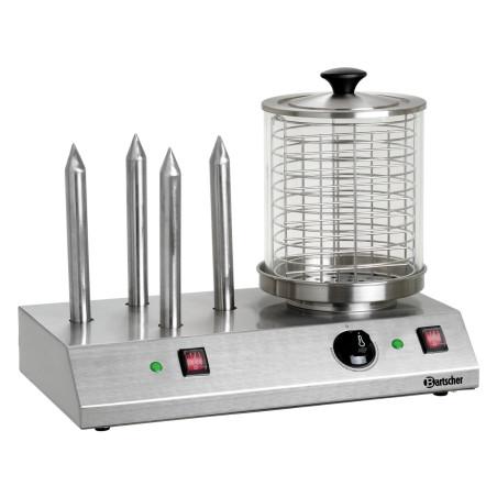 Appareil hot-dogs, 4 toasts - 2
