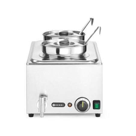 Set: Bain-marie Ranger + 2x 4L container with lid - 3