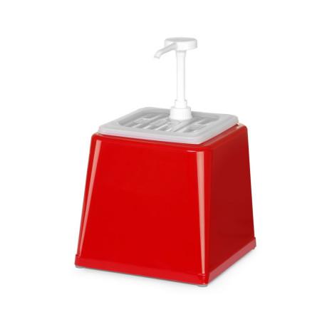 Sauce dispenser with pump - 2