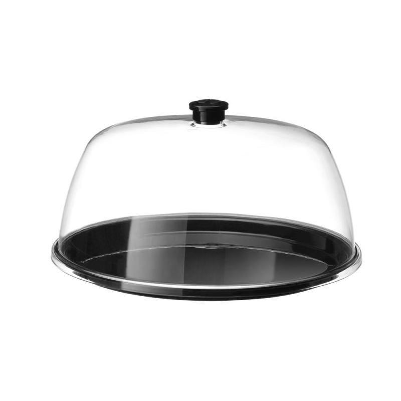 Round tray with lid