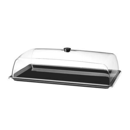 Rectangular tray with lid - 2