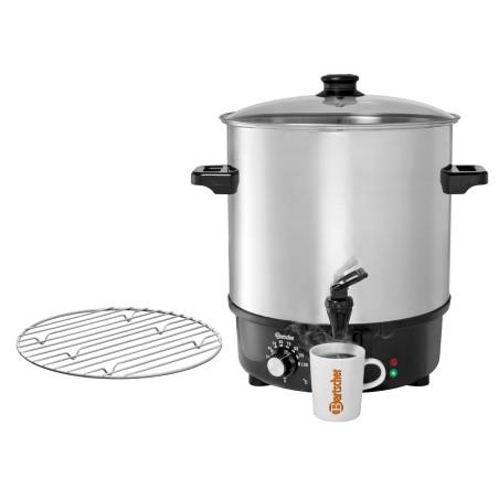Mulled wine pot, bl.w. canner 25L, SS - 1