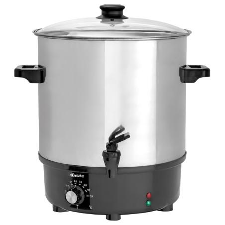 Mulled wine pot, bl.w. canner 25L, SS - 3