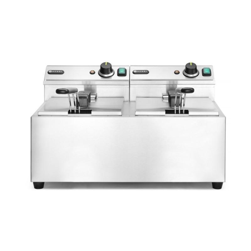 Deep fryer, 2x8 L