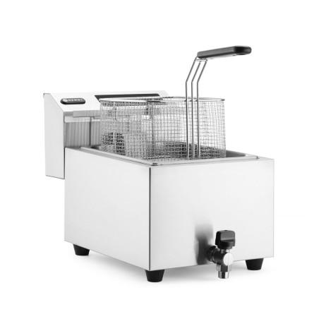 Deep fryer with drain tap digital - 8 l - 4