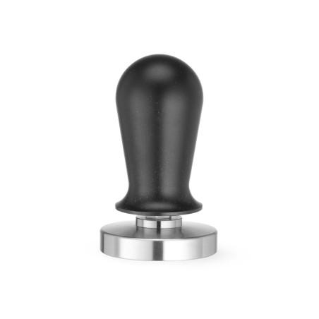 Coffee tamper with spring