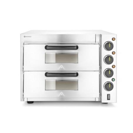 Double deck pizza oven 3000W