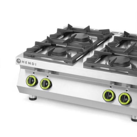 Gas cooker 4-burner Kitchen Line - table top - 3